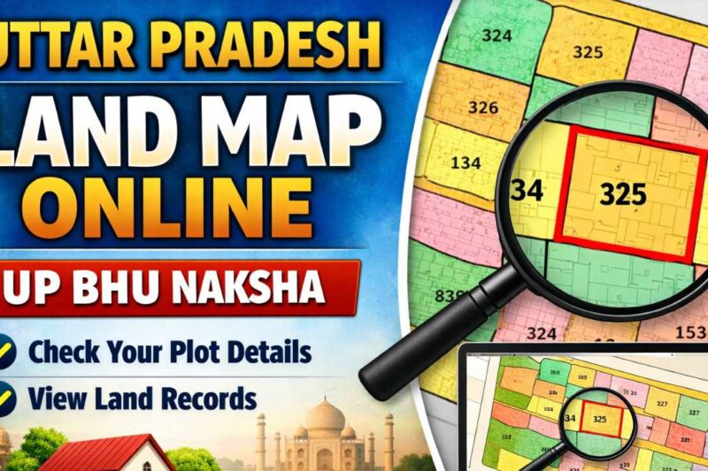Bhu Naksha UP (2026): How To Check Khasra, Khatauni & Land Maps Online?
